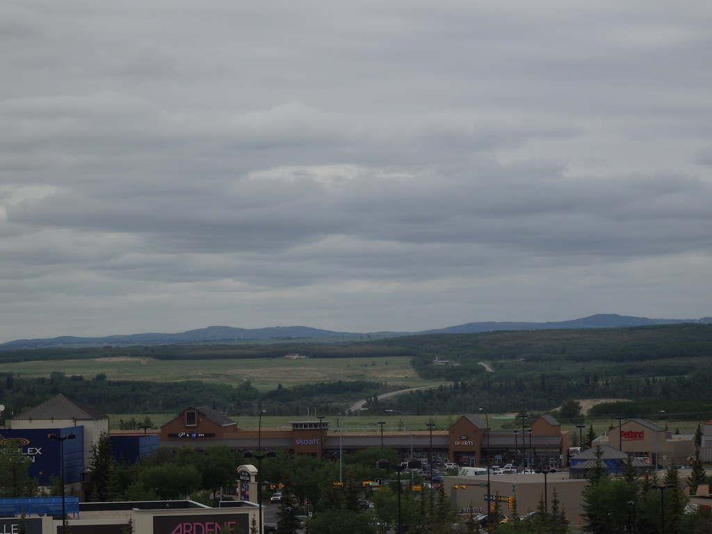 Battalion Park hillside in Signal Hill, Calgary
